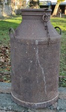 Ancien  grand Pot de laiterie/bidon lait /énorme pot à lait/jardin vintage