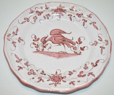 -ASSIETTE DECOR OISEAU FLEURS