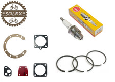 KIT SOLEX 2200 3300 3800 5000 45 JOINT MOTEUR MEMBRANE BOUGIE NGK B4H SEGMENT
