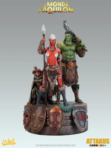 Diorama des masques - des,