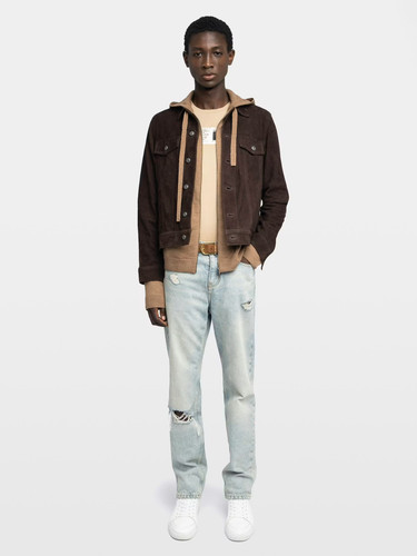 Zadig voltaire men s suede - men's,