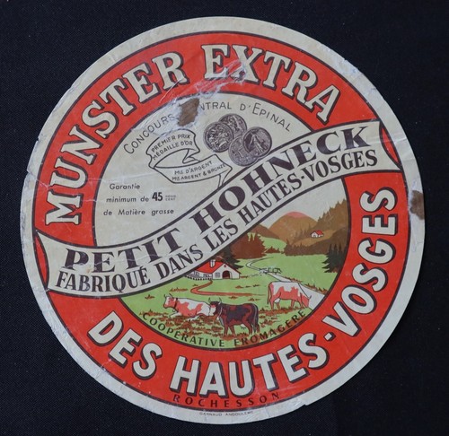 Grande étiquette fromage 17cm