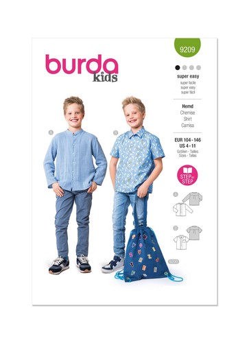 Burda enfants 9209 - burda, garçons
