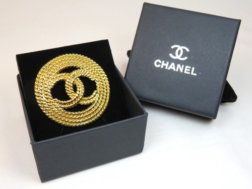 Authentique broche chanel - authentique,