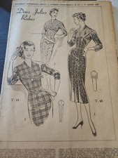 Ancien Patron Couture Femme