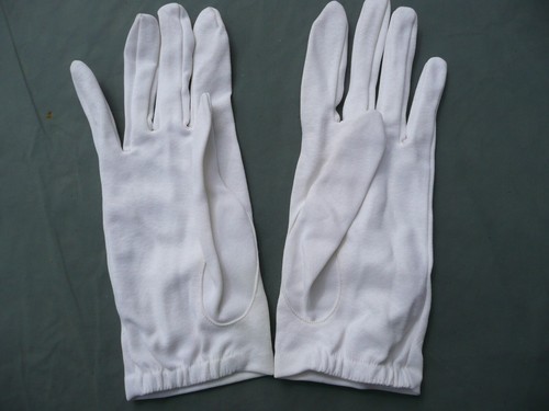 Paires gants anciens blanc - gants,