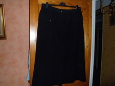 ELENA MIRO jupe noire  T.52 en TBE