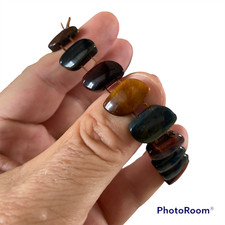 Bracelet en Jade marron taille