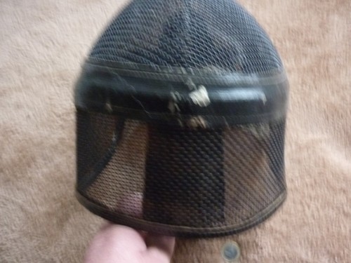 Ancien casque escrimeur - casque, d'escrimeur