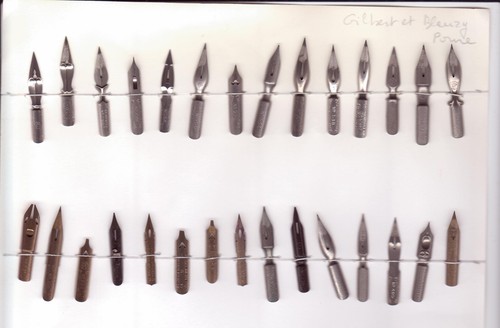 Plumes nib feder pluma - 29, /