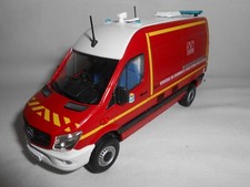 MERCEDES-BENZ SPRINTER 4X4 VSAV BSE SAPEURS POMPIERS D'AIX LES THERMES 1/43ème