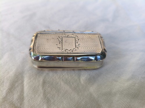 Tabatiere argent - tabatiere,