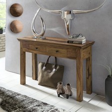 FineBuy Table console Bois