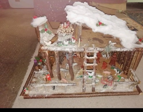 Crèche noël nouvel an - crèche,