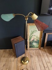 Lampadaire Tripode Type Mategot Lunel Stilnovo Arredoluce Guariche Ostuni 1950