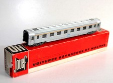 JOUEF HO 5580 VOITURE VOYAGEUR 1e CLASSE WAGON DEV INOX SNCF A8 5187 18-87 816-9