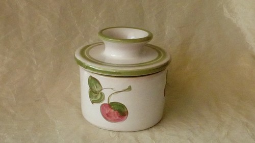 Beurrier eau faience - eau, en