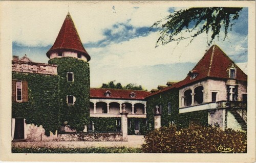 Cpa vianne chateau - vianne, la
