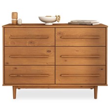 Commode en bois 6 tiroirs