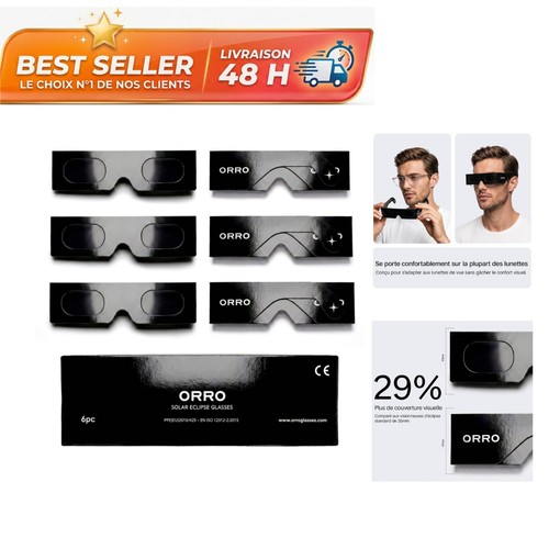 Lunettes éclipse solaire - , orro