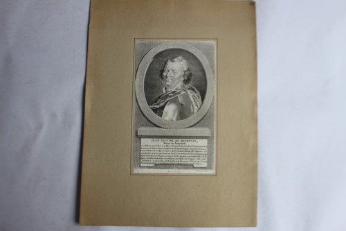 Gravure portrait jean victor - portrait,