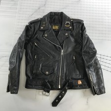 Vintage Leather Moto Jacket