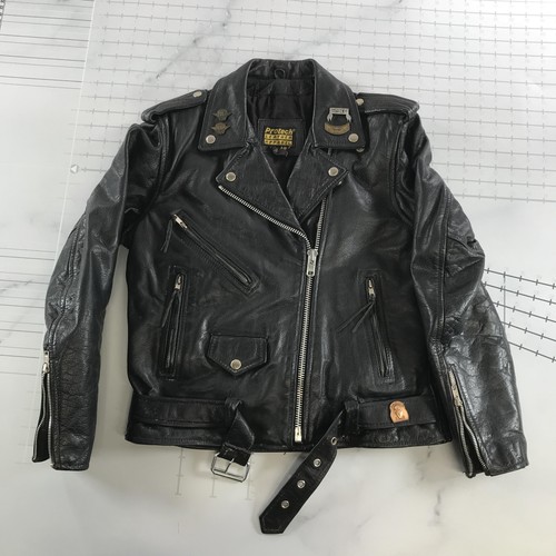 Vintage leather moto - moto, jacket