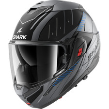 Casque Modulable Shark OXO RYDGER Mat Anthracite Blue Black