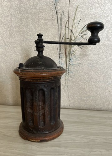 Ancien moulin cafe rond - ancien,