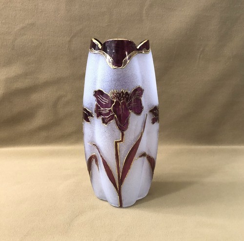 Ancien vase quadrilobé - ancien,