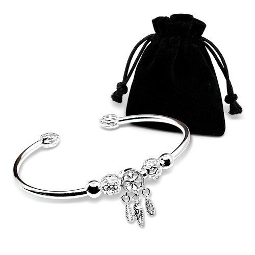 Dreamcatcher Gland Feather 925