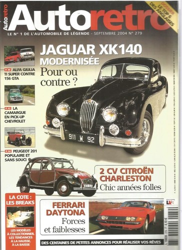 Auto retro 279 jaguar xk - retro, n°279