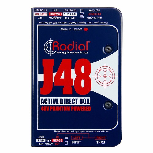 Radial j48 phantom powered - radial,