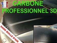 4m x 1m Film carbone noir 3D