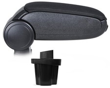 Accoudoir de rangement noir