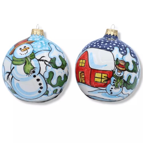 Boule noël céramique - boule,