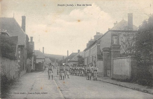 Cpa palis rue - palis,
