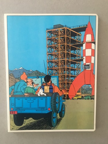 Tintin cahier scolaire - tintin,
