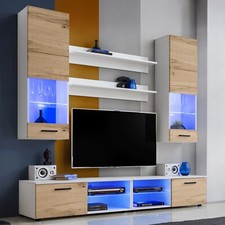 NOUVEAU komodee Ensemble de Meubles Varallo Eclairage Optionale Pour Salon LED