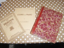 lot de 3 livres anciens cours