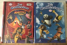 ALBUM X2 LE COLLECTOR → MADAGASCAR 3 avec jetons et aucollants TBE Complet