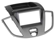 Facade autoradio 2DIN compatible avec Ford Transit 2016-2019 gris