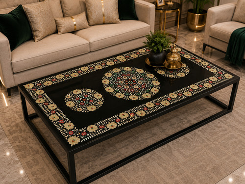 Table basse mosaïque - table, en