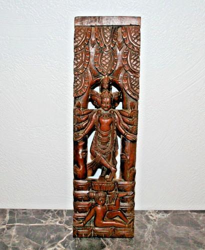 Panneau bois sculpté - bois,