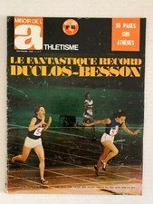 MIROIR DE L'ATHLETISME N°60 1969 FANTASTIQUE RECORD DUCLOS - BESSON
