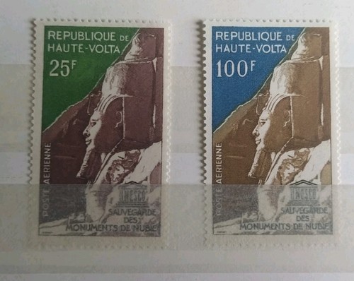 Timbres haute volta - 2, poste