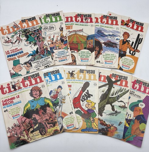 Magazines tintin 1975 78 - magazines, 1975/78