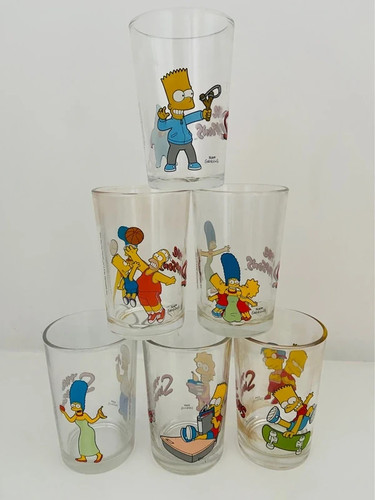Lot verres les simpson - 6,