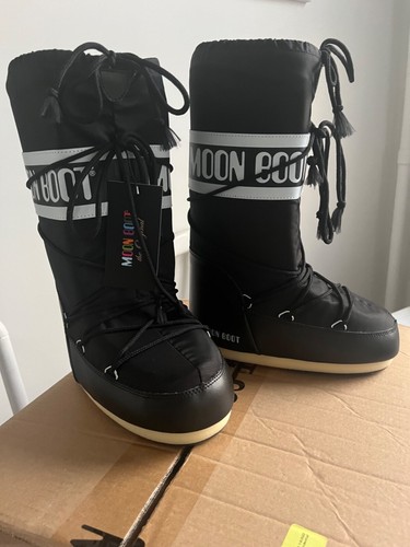 Black moon boots women - black,