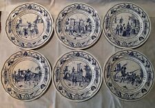 6 petites Assiettes parlantes,  thème révolution Française 1789 , diamètre 20 cm
